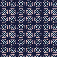 seamless geometric pattern with triangles