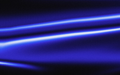 Abstract blue light banner background template. Space futuristic wallpaper.