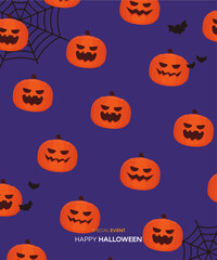 halloween pumpkins pattern