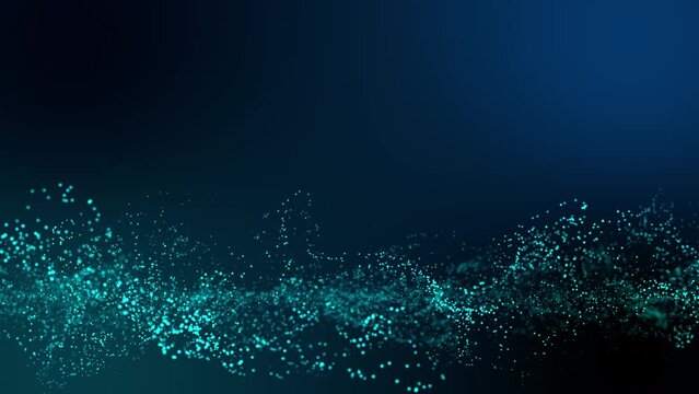 Abstract bright glitter blue background.