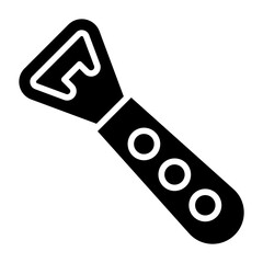 bottle opener icon style