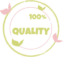 organics with inscriptions for use on labels