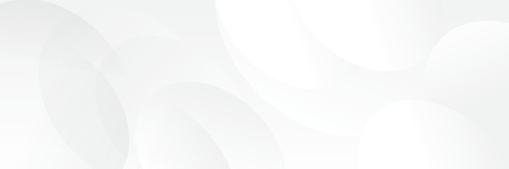 Abstract white Geometric banner design background.