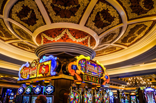 Casino games in the Venetian Hotel and Casino in las vegas, nevada