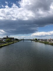 Naklejka premium river thames