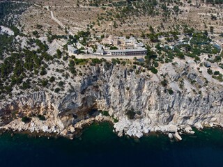 Monastère de l'Archange Michel, Thasos, île Grecque, Grèce