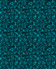 Seamless geometric pattern, retro print.