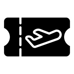 plane ticket icon