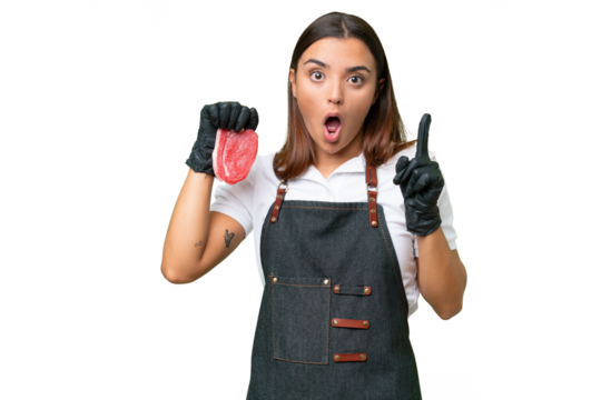 Young beautiful brunette woman over isolated background