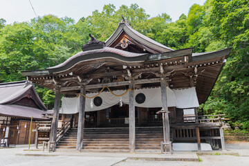 Fototapeta premium 戸隠神社中社／日本長野県長野市【妙高戸隠連山国立公園】