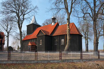 Church of St. Anne in Liszkowo, Kuyavian-Pomeranian Voivodeship, Poland.