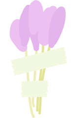 flower tape design element