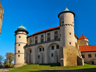 Nowy Wisnicz Castle - 14th century castle, Stary Wisnicz village, Lesser Poland Voivodeship.