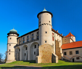 Nowy Wisnicz Castle - 14th century castle, Stary Wisnicz village, Lesser Poland Voivodeship.