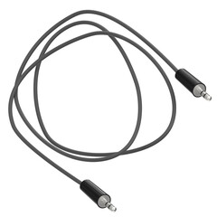 3d rendering illustration of an audio cable