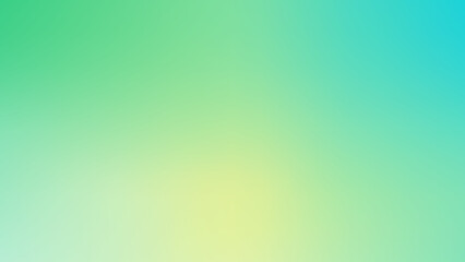 abstract colorful background with blurred green gradient mesh color effect for graphic design element