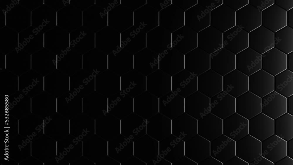 Aufkleber glossy luxury background. abstract hexagon background. metallic backdrop.