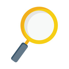 Magnifier Vector Icon which is suitable for commercial work and easily modify or edit it