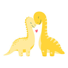 Cute dinosaur character
