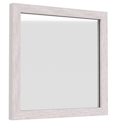 Obraz premium 3d rendering illustration of an acrylic barrier shield with frame