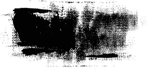Grunge Paint stripe . Vector brush Stroke- Modern Textured shape . Dry border in Black