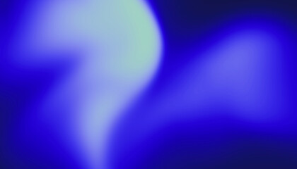 Abstract blue gradient background. Smooth transitions of iridescent colors. Colored and blurred gradient.