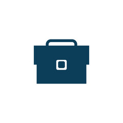 briefcase isolated on white