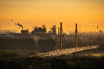 Duisburg A44, Skyline