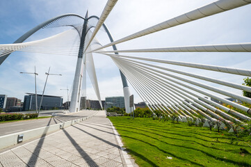 Fototapeta premium The Seri Wawasan Bridge in Putrajaya