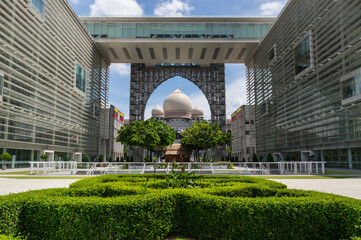 The Palace of Justice in Putrajaya, Malaysia