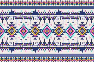 Seamless image, Navajo, geometric pattern. Native American Southwestern Prints The concept was derived from the Navajo rungs, ethnic pattern wallpaper, fabrics, covers, textiles, rugs, and blankets.