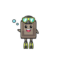 the carpet diver cartoon character