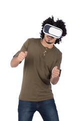 Driving a car in the game