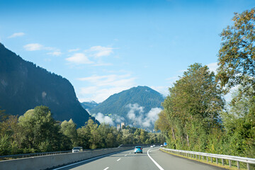 transit through austria, Brenner highway, Inntal valley