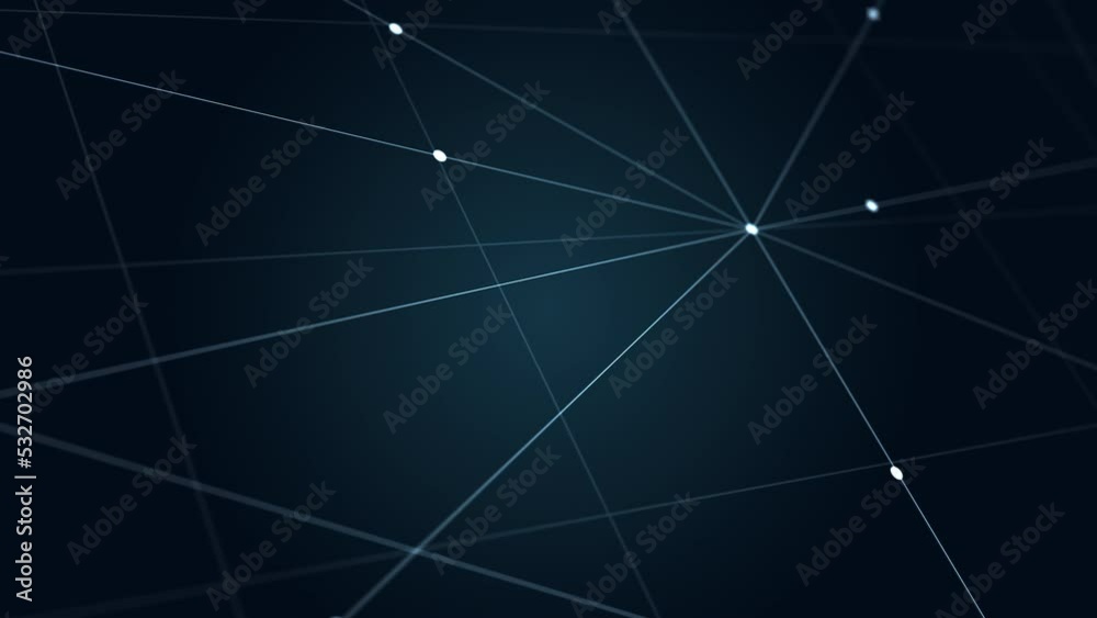 Poster Abstract digital dot line particle data background connecting technology concept.Innovative data transmission graphic.