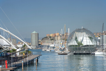 Port of the city of Genoa