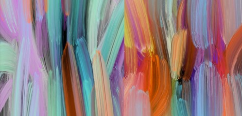 Colorful paints art background