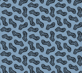 Seamless flowers pattern, floral print.