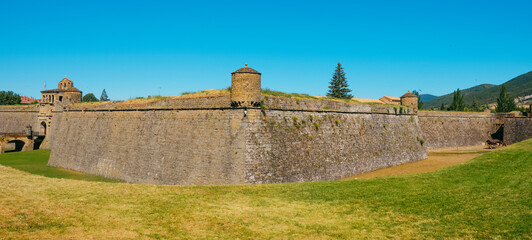 Citadel of Jaca, in Spain, web banner