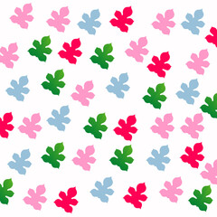 seamless pattern with flowers