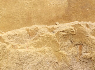 Brown stone wall texture background.