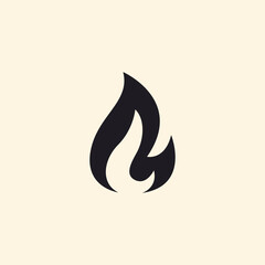 Fire flame icon. Modern vector icon design.