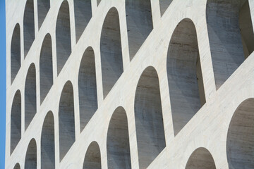 the Palazzo della Civiltà Italiana is in Rome in the EUR district. Loved by the futurists for its...