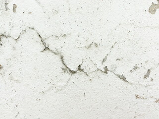 Closeup of peeling painted old wall