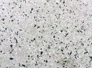 rough texture surface of exposed aggregate finish, Ground stone washed floor, made of small sand stone in light brown color