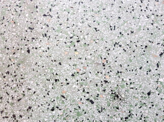 rough texture surface of exposed aggregate finish, Ground stone washed floor, made of small sand stone in light brown color