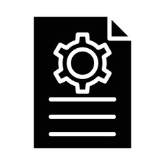 Profiles Setting Report Vector Icon which is suitable for commercial work and easily modify or edit it
