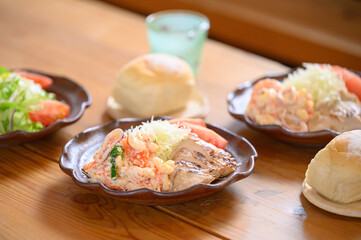 Scene of food preparation