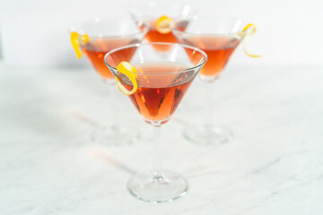 Cosmopolitan cocktail
