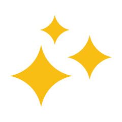 Vector graphic of blink. Sparkling illustration with flat design style. Suitable for content design assets